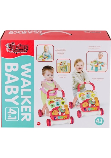 Bıb-6018 Pianolu Yürüme Arkadaşı 4ın1