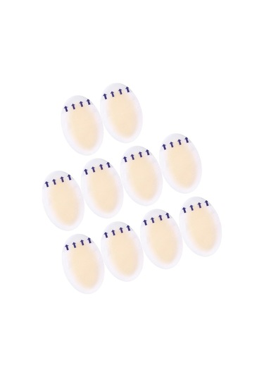 Suntek 10 Adet Jel Ayakkabı Çıkartmaları Spor 44mmx69mm