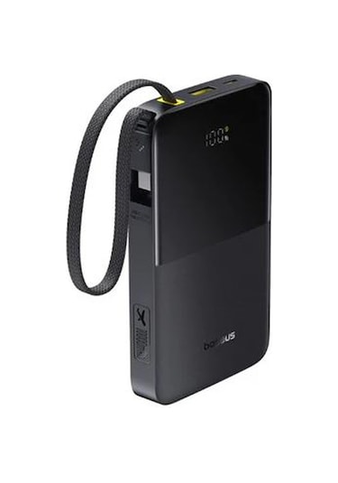 Baseus Enerfill Fc51 Bipow2 Pro Siyah Power Bank 10000mah 22.5w Rrc9bsu0032 Renkli