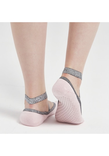 Bidigago Kaymaz Pilates Yoga Bale Ve Dans Çorabı Pembe