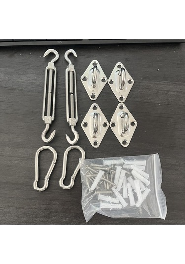 304 Paslanmaz Çelik Bahçe Gölgelik Aksesuarları - Su Geçirmez, Dayanıklı Ve Kolay Kullanım