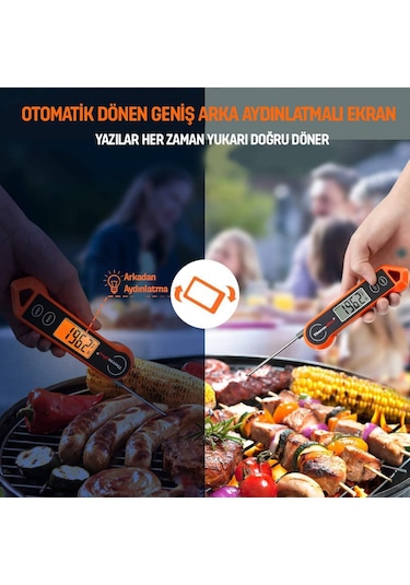 ThermoPro TP19H Su Geçirmez Katlanabilir Gıda Termometresi - T07597