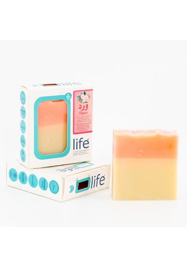 Olife Soap Doğal El Yapımı Gül Kokulu Sabunu 3 x 100 G