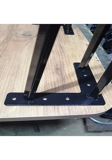 Metal Profil Boru Ayak Yemek Çalışma Masası Dresuar Ayağı 70 Cm