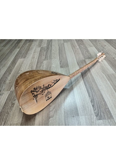 BAĞLAMA ÖZEL DESENLİ TAM SET KISA SAP SAZ
