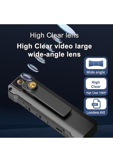 Youmex C5 Mini Gövde Kamerası 1080p Video/audio Kayıt, Gece Görüşü, Uzun Pil, Dayanıklı Tasarım, 32gb Depolama