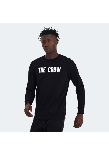 The Crow THE CROW Erkek  Siyah Sweatshirt