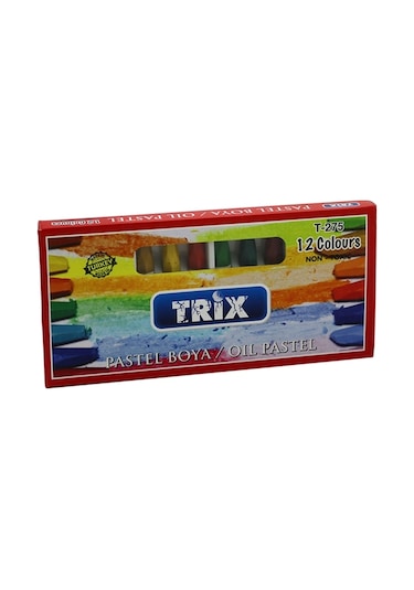 Trix 12 Renk Pastel Boya T-275