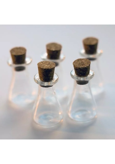 Kafebizu Cam Şişe-mini 3 Parça El İşi Ve Saklama İçin... 193607167