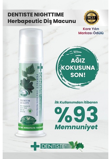 Dentiste Plus Nighttime Diş Macunu 120 G