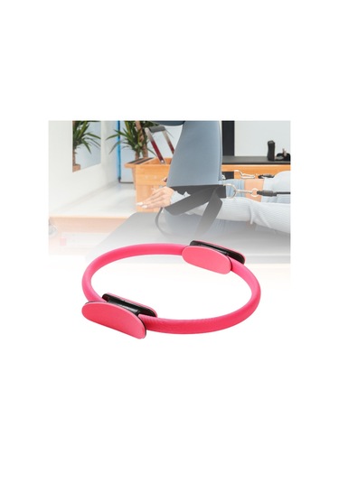 Suntek Pilates Ring Circle Kapalı Egzersiz Aksesuar Kırmızı Kırmızı