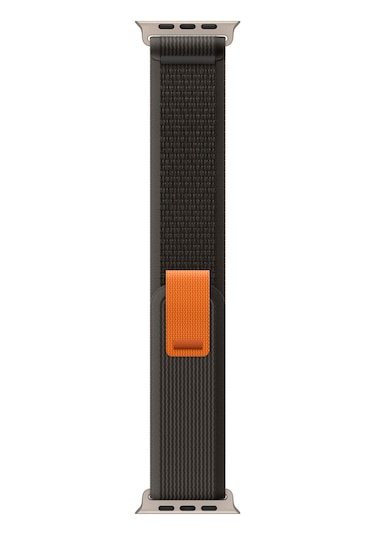 Buff Watch Fabric Loop Kayış 42/44/45mm Siyah-turuncu