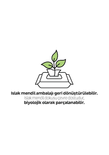 Sleepy Ecologic Yenidoğan Islak Bebek Bakım Havlusu 12 X 40'Lı