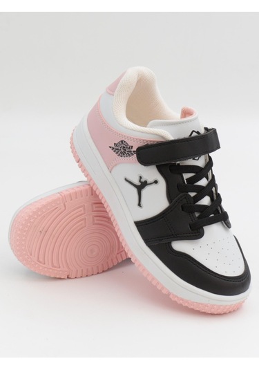 Cool Haykat 31-36 Siyah Pudra Çocuk Spor Ayakkabı-siyah Pudra Siyah - Pudra