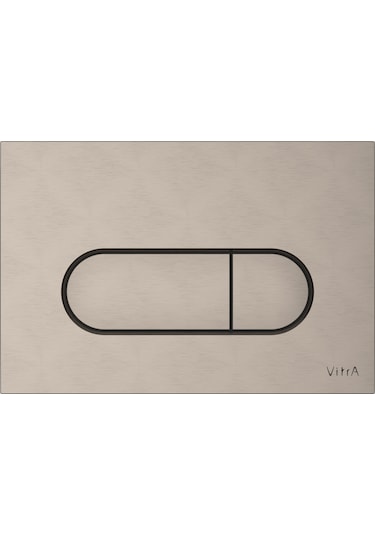 VitrA Root Round 740-2295 Kumanda Paneli Fırçalı Nikel