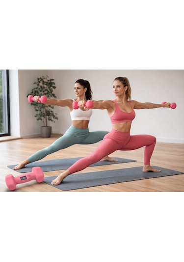 Gus Company 2 X 2 Kg Dambıl Seti Vinil Kaplamalı Dumbell