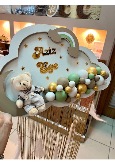 Bebek Odası Kapı Süsü-hastane Odası Bubble Kapı Süsü-balonlu Kapı Süsü