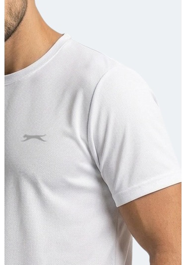 Slazenger Haunted I Erkek Beyaz Tişört