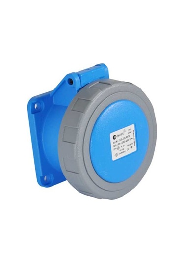 Tp Electric 3121 322 0975 3x16a Ip67 Makine Prizi Düz 75x75