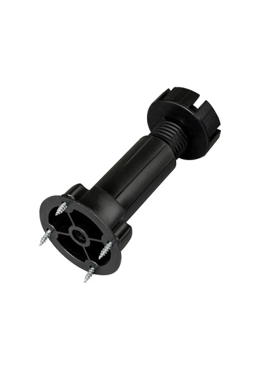 Centr Mebel'noj Furnitury Plastikten Ayarlanabilir Mobilya Ayaklığı, 16 Adet 307374722 Siyah