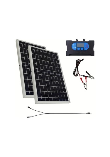 Besthome1 Dream011 2 Adet Solar Paneller Kontrolcü Karavan Telefon Sarj Cihazı