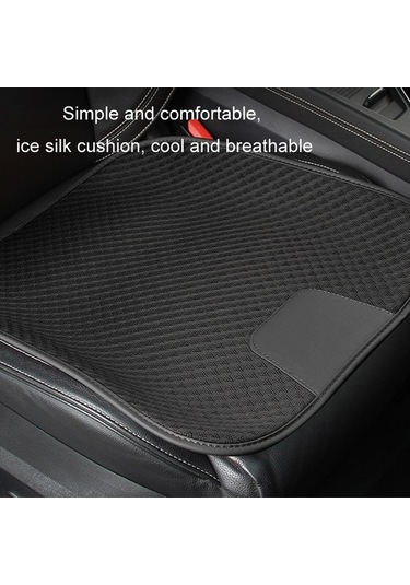 Wondernest Arkalıksız Oto Koltuğu Buz İpek Yastık Siyah - Rahat Ve Şık