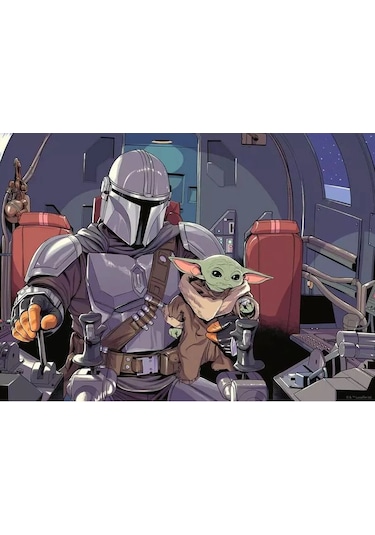 120005124 Star Wars:the Mandalorian 1000 Parça Ravensburger Puzzle