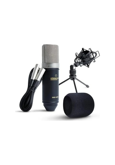 Kablolu Xlr Kondenser Mikrofon, Masa Standı İle