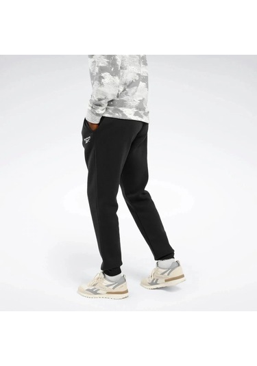 Reebok Ri Left Leg Jogger Erkek Esofman Alti - Siyah Siyah