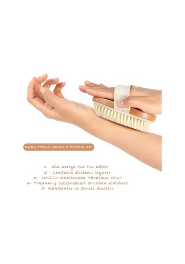 Soillium Doğal At Kılı Selülit Fırçası