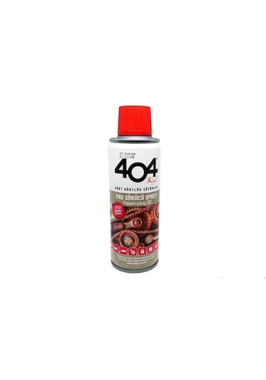 404 Pas Sökücü Yağlayıcı Sprey 400 Ml. Paslanma Sorununa Kesin Çö