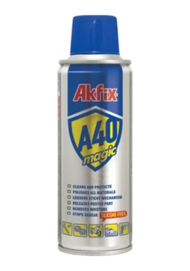 Akfix A40 Yağlayıcı Pas Sökücü Parlatıcı ve Temizleyici 200 ML
