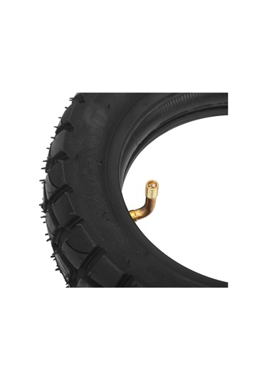 Wezone 10 İnç Elektrikli Kaykay Lastiği Ve İç Lastik - Kauçuk Malzeme, Güçlü Tutuş, Şok Emici, 242mm Çapı