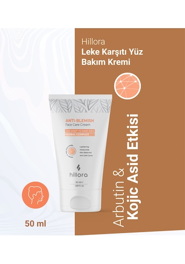 Hillora Leke Karşıtı Yüz Bakım Kremi