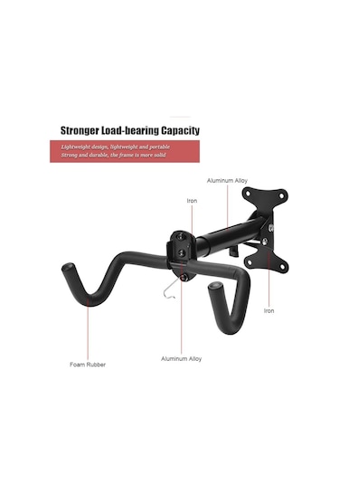 Özel Roubaix Sl8 İçin Bisiklet Duvar Montajı, Ayarlanabilir Yatay Askı, Alan Tasarrufu