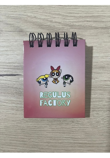 Powerpuff Girls Mini Kapak Not Defteri 50 Sayfa