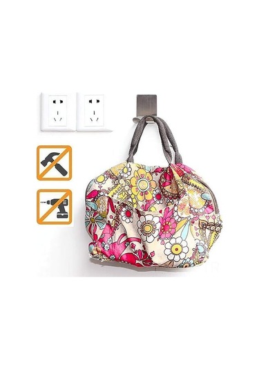 Kangvka Stainless Steel 403 Otomatik Yapışkan Duvar Hook - Tıraş Makinesi, Anahtar, Mutfak Gereçleri, Havlu İçin Dayanıklı Duvar Takımı Diğer