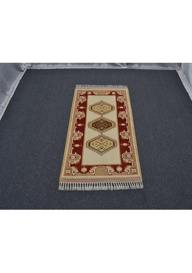 Zehra Abla Halı Yeni El Dokuma Modern Zarif Gemi Suyu Milas Yün Halı 5753 Renkli