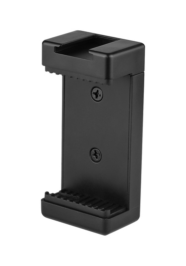 Suofeng Telefon Tutucu, İki 1/4" Vida Ve Soğuk Ayaklı Montaj, İphone Samsung Huawei Uyumlu, Tripod Monopod Uygun Siyah