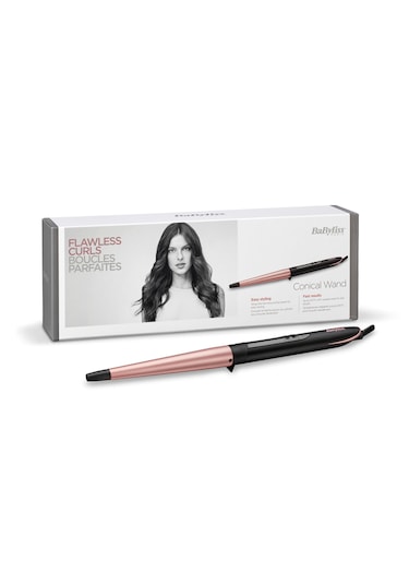 Babyliss C454E Rose Quartz Conical Wand Saç Maşası