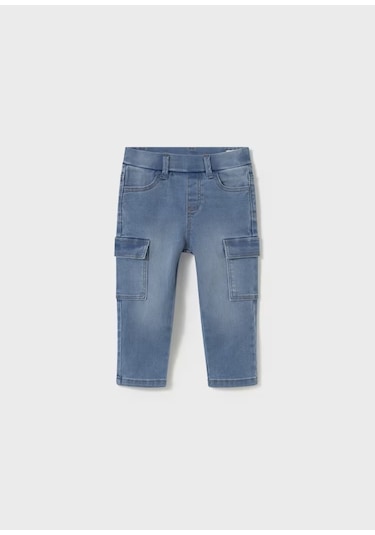Mayoral Erkek Çocuk Denim Pantalon 1578 Mavi