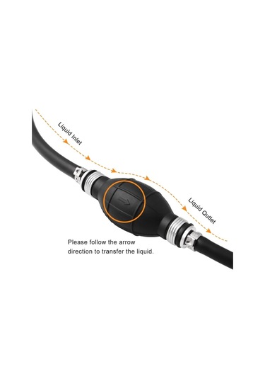 Deniz Tekne Rv İçin Evrensel Yakıt Hattı Montajı Dıştan Takma Primer Ampul Pompası