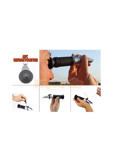 Atc 0-10 Tuzluluk Yoğunluk Ölçer  Refraktometre