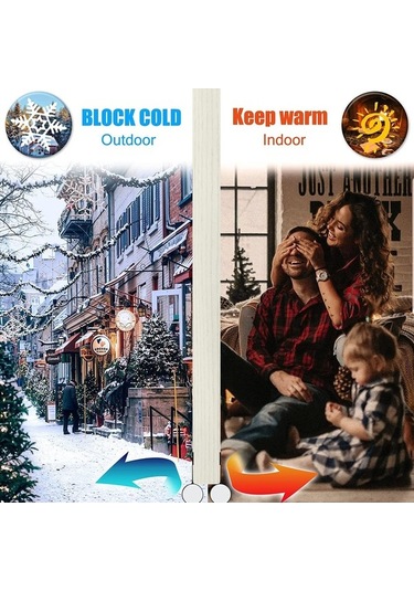 Pazly Kapı Altı Rüzgar & Ses Yalıtım Bariyeri - Tek Taraflı, Kesilebilir, Enerji Tasarruflu 35.8x110cm Kapı Altı İzolasyonu İçin Mükemmel Çözüm