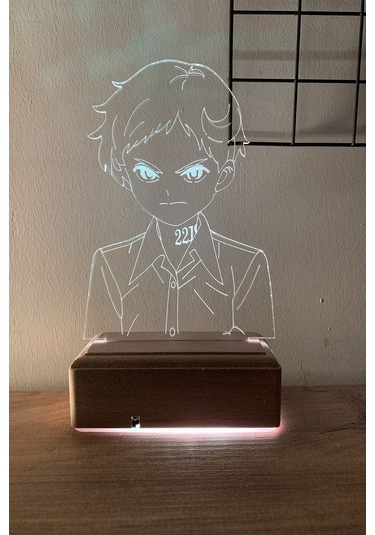 The Promised Neverland 22194 Norman 16 Renk Gece Lambası Çok Renkli