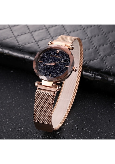 Sones Bs Bee Sister Paslanmaz Çelik Bayan Bileklik Saat Elmas Kol Saati Altın Gümüş