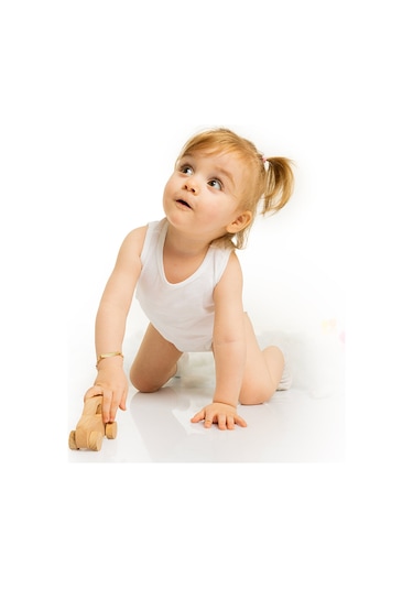 Hellobaby Beyaz Atlet Body Beyaz