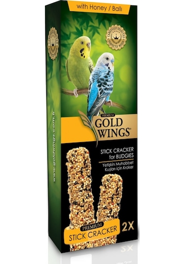 Gold Wings Premium Muhabbet 2'li Kraker Kutu Ballı 6'lı