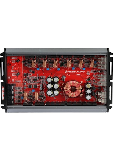 Reiss Audio Rs-q150.8d 8 Kanal Profesyonel Oto Amfi 4 Ohm 150x8w Rms 4 Ohm Köprüleme 4x450w Rms