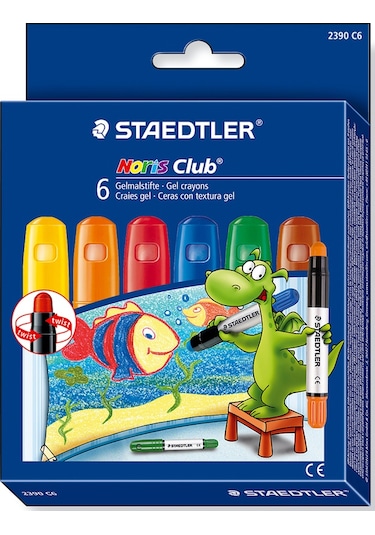 Staedtler Jel Pastel Boya Noris Club Klasik 6 Renk
